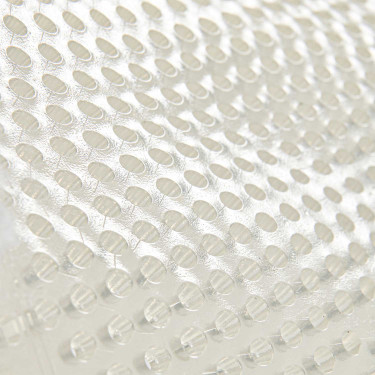 Ammortizzatore Acavallo Gel NS-S Classic-S taglio piatto demi Trasparente / montone bianco