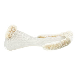 Ammortizzatore Acavallo Gel NS-S Classic-S taglio piatto demi Trasparente / montone naturale