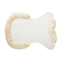 Ammortizzatore Acavallo Gel NS-S Classic-S taglio piatto demi Trasparente / montone naturale