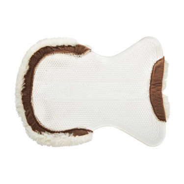 Ammortizzatore Acavallo Gel NS-S Classic-S taglio piatto demi Trasparente / montone naturale