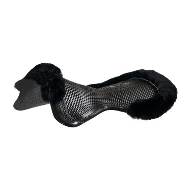 Ammortizzatore Acavallo Gel NS-S Classic-S taglio piatto demi Nero / pecora nera