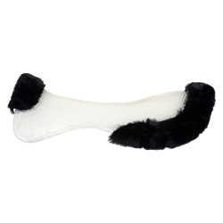 Ammortizzatore Acavallo in gel NS-S Classic-S taglio piatto Trasparente / montone nero