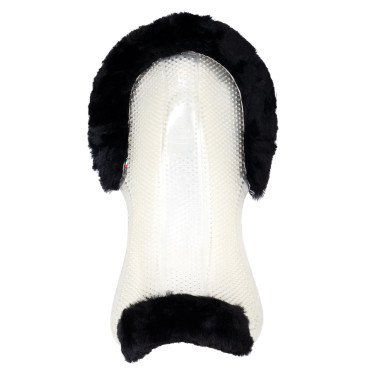 Ammortizzatore Acavallo in gel NS-S Classic-S taglio piatto Trasparente / montone nero