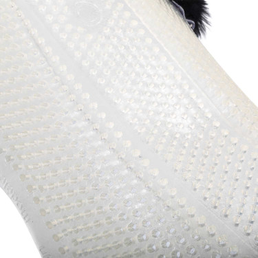 Ammortizzatore Acavallo in gel NS-S Classic-S taglio piatto Trasparente / montone nero