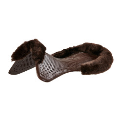 Ammortizzatore Acavallo in gel NS-S Classic-S taglio piatto Marrone / montone marrone