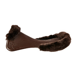 Ammortizzatore Acavallo in gel NS-S Classic-S taglio piatto Marrone / montone marrone