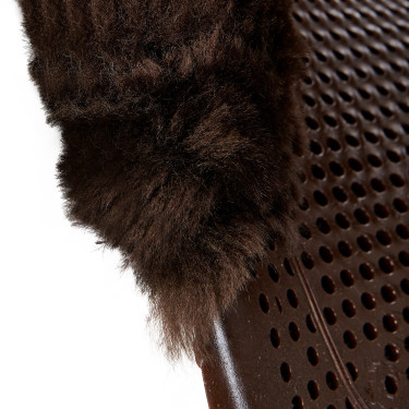 Ammortizzatore Acavallo in gel NS-S Classic-S taglio piatto Marrone / montone marrone