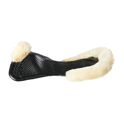 Ammortizzatore Acavallo in gel NS-S Classic-S taglio piatto Nero / montone naturale