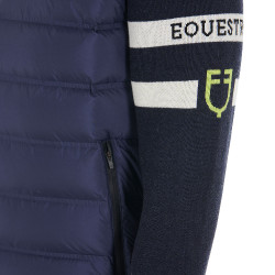 Giacca uomo equitazione Equestro in nylon e maglia Giacca uomo equitazione Equestro in nylon e maglia