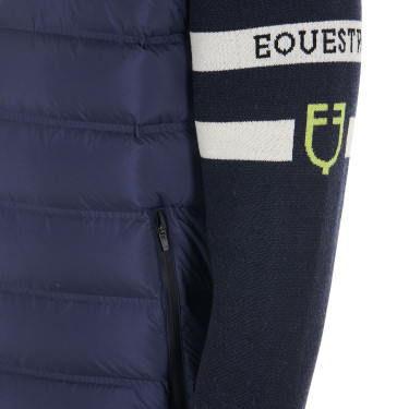 Giacca uomo equitazione Equestro in nylon e maglia Giacca uomo equitazione Equestro in nylon e maglia