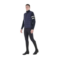 Giacca uomo equitazione Equestro in nylon e maglia Giacca uomo equitazione Equestro in nylon e maglia