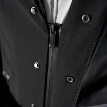 Giacca da concorso uomo Equestro Ridertechnology con cuciture termosaldate Nero Giacca da concorso uomo Equestro Ridertechnology con cuciture termosaldate Nero
