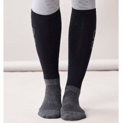 Calze da equitazione Horseware Crystal Alessandro Albanese Nero