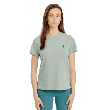 T-shirt Horseware a maniche corte Active donna Menta dolce Verde T-shirt Horseware a maniche corte Active donna Menta dolce Verde