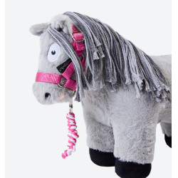 Capezza e longhina Horseware per Crafty Ponies Rose witney Rosa
