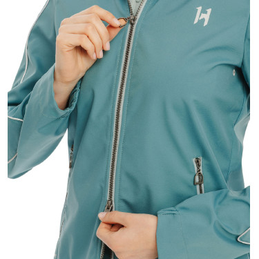Giacca impermeabile da donna Horseware Ascend Verde ginepro Giacca impermeabile da donna Horseware Ascend Verde ginepro