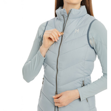 Gilet senza maniche Horseware Stride donna Blu mélange