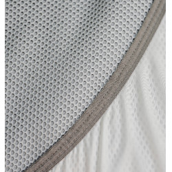 Coperta in rete asciugante AirNet Amigo Blu mélange / grigio titanio / argento