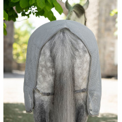 Coperta in rete asciugante AirNet Amigo Blu mélange / grigio titanio / argento