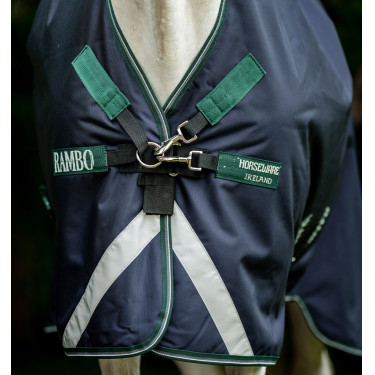 Coperta da esterno Rambo 1680D Wug 200 g Blu marino / verde cacciatore / argento