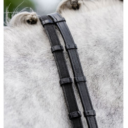 Redini Horseware da salto con fermagli Nero