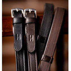Redini Horseware da salto con fermagli Nero