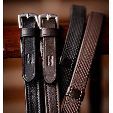 Redini Horseware da salto con fermagli Nero