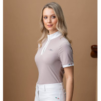 Polo da concorso equitazione donna AA Mira Horseware