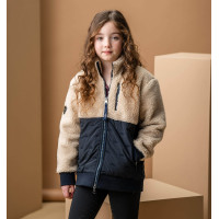 Giacca pile bambino equitazione Horseware AA Lori zip