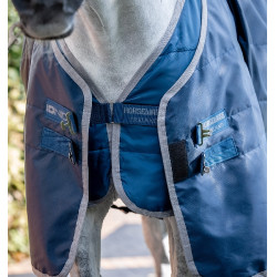 Liner Ionic Therapy Horseware 200 g Blu imperiale / argento e blu navy Liner Ionic Therapy Horseware 200 g Blu imperiale / argento e blu navy