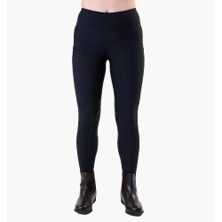 Leggings Optifit invernali Horseware con grip al ginocchio da donna Nero