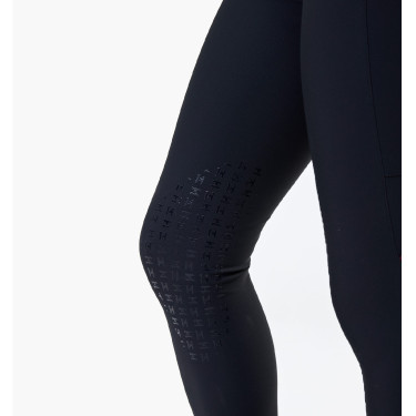 Leggings Optifit invernali Horseware con grip al ginocchio da donna Nero