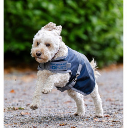 Coperta terapeutica per cane Horseware Ionic 50g Blu imperiale / argento e blu navy Coperta terapeutica per cane Horseware Ionic 50g Blu imperiale / argento e blu navy