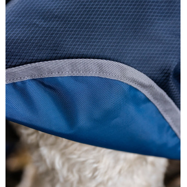 Coperta terapeutica per cane Horseware Ionic 50g Blu imperiale / argento e blu navy Coperta terapeutica per cane Horseware Ionic 50g Blu imperiale / argento e blu navy