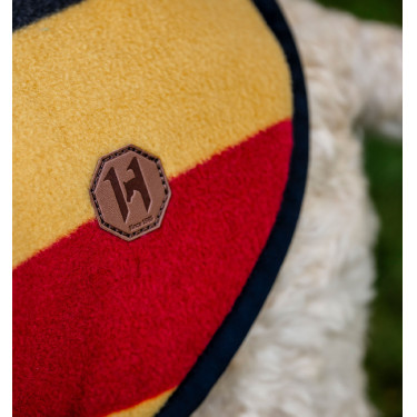 Coperta in pile Horseware Newmarket per cane Oro bianco
