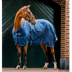 Coperta asciugante da trasporto Horseware Signature Marina Blu marino