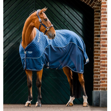 Coperta asciugante da trasporto Horseware Signature Marina Blu marino