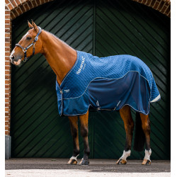 Coperta asciugante da trasporto Horseware Signature Marina Blu marino