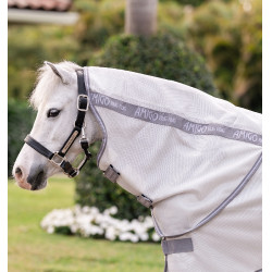 Coperta antimosche per pony Amigo® Bug Rug Plus Argento / grigio titanio / argento