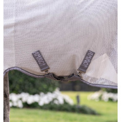 Coperta antimosche per pony Amigo® Bug Rug Plus Argento / grigio titanio / argento