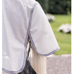 Coperta antimosche per pony Amigo® Bug Rug Plus Argento / grigio titanio / argento