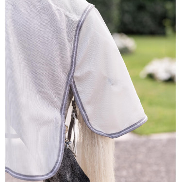 Coperta antimosche per pony Amigo® Bug Rug Plus Argento / grigio titanio / argento