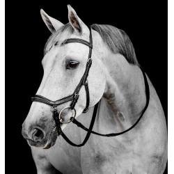 Briglia Horseware Micklem Deluxe Competition Nero Briglia Horseware Micklem Deluxe Competition Nero