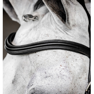 Briglia Horseware Micklem Deluxe Competition Nero Briglia Horseware Micklem Deluxe Competition Nero