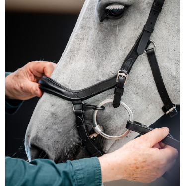 Briglia Horseware Micklem Deluxe Competition Nero Briglia Horseware Micklem Deluxe Competition Nero