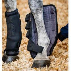 Stinchiere da box Horseware® Pro Bamboo Nero / nero Stinchiere da box Horseware® Pro Bamboo Nero / nero