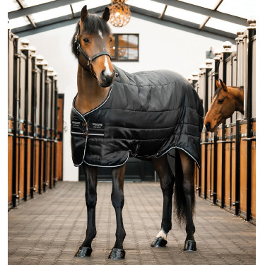 Coperta da scuderia Easy-Layer Horseware 100 g Nero / nero / argento