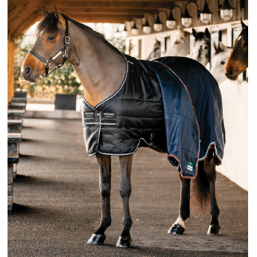 Coperta da scuderia Easy-Layer Horseware 100 g Nero / nero / argento