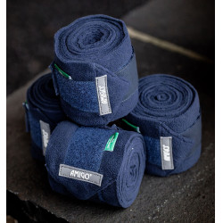 Fasce da polo Horseware Amigo Marina Blu marino