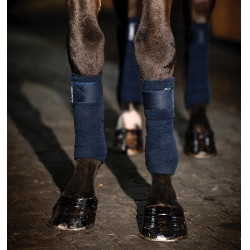 Fasce da polo Horseware Amigo Marina Blu marino